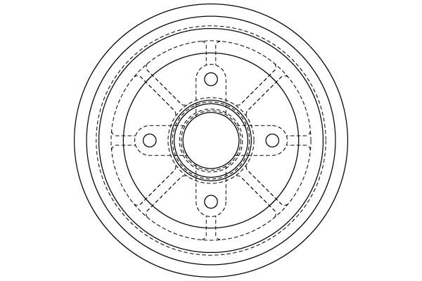 Brake Drum (DB4414MR)