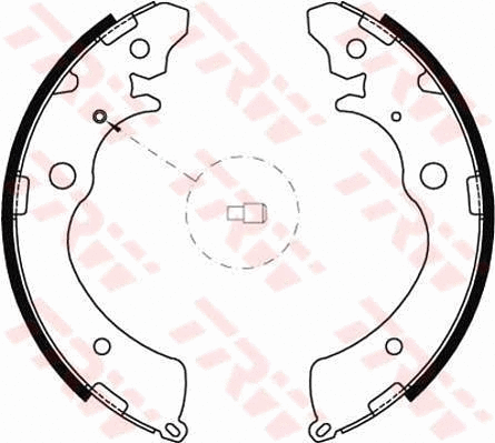 Brake Shoe Set (GS8493)