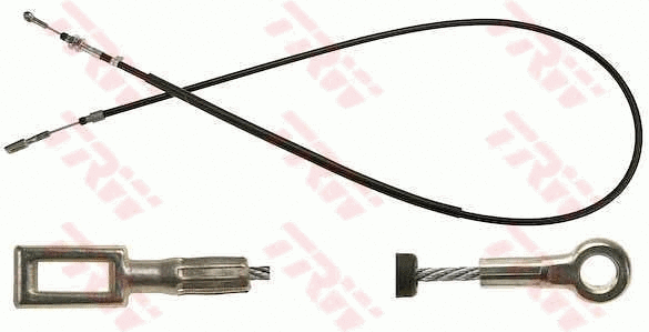 Cable Pull, parking brake (GCH1893)