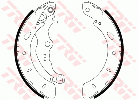 Brake Shoe Set (GS8806)