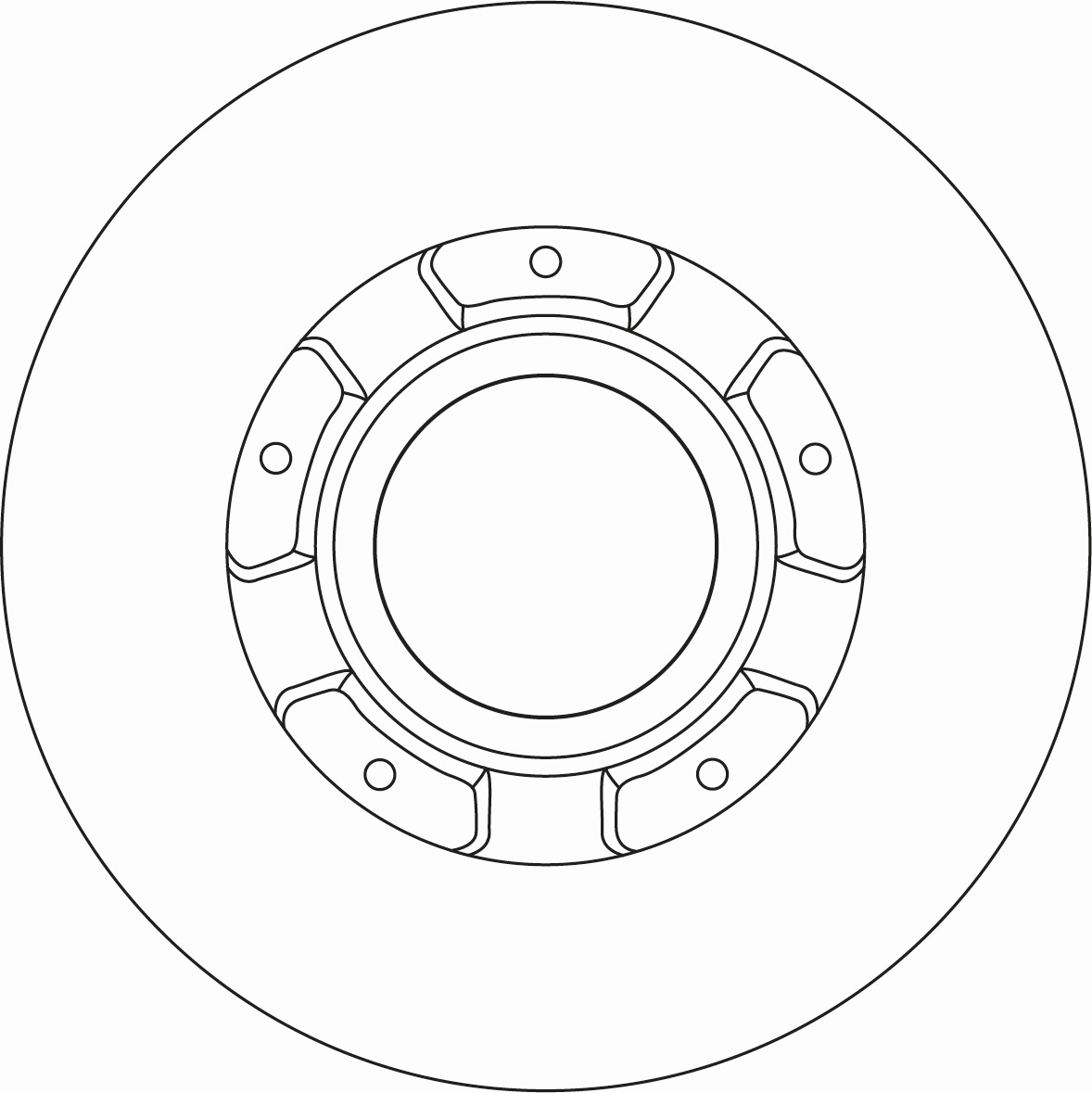 Brake Disc (DF6963S)