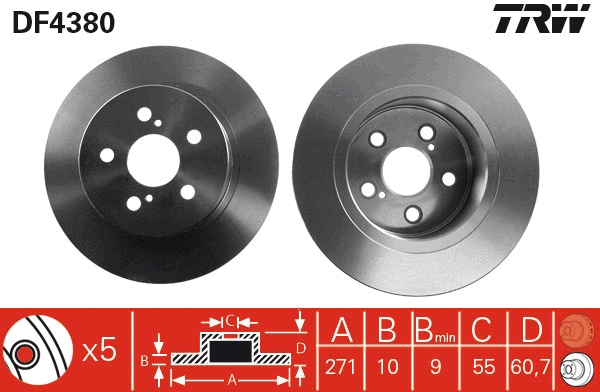 Brake Disc (DF4380)