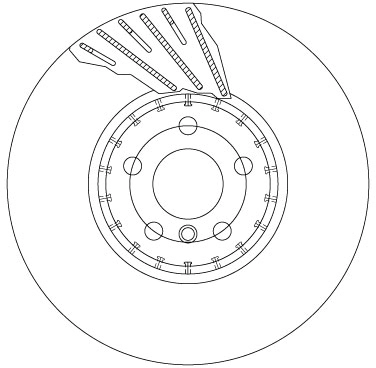 Brake Disc (DF8649S)