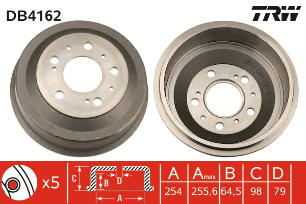 Brake Drum (DB4162)