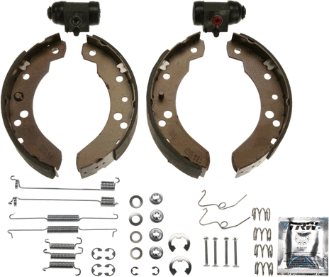 Brake Shoe Set (BK1678)