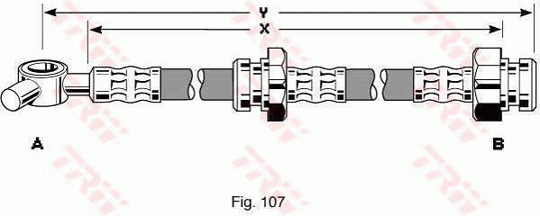 Brake Hose (PHD247)