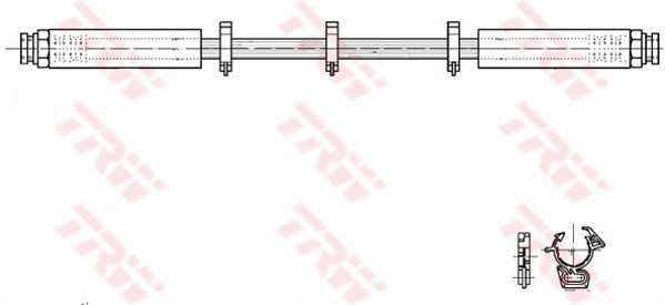 Brake Hose (PHA299)