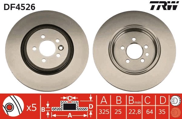 Brake Disc (DF4526)