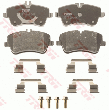 Brake Pad Set, disc brake (GDB1514)