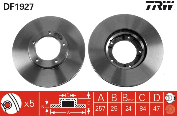 Brake Disc (DF1927)
