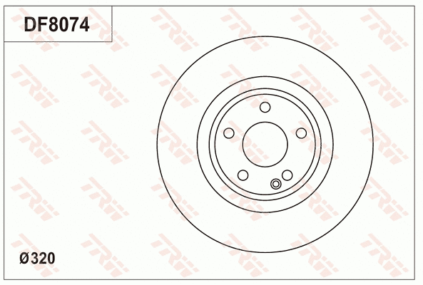 Brake Disc (DF8074S)