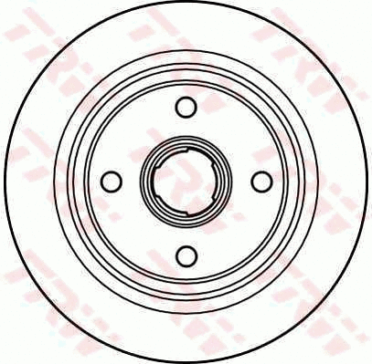 Brake Disc (DF2605)