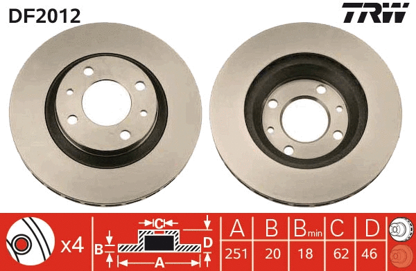 Brake Disc (DF2012)