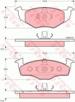 Brake Kit, disc brake (GTD1082)