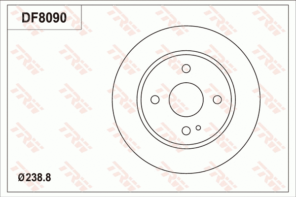 Brake Disc (DF8090S)