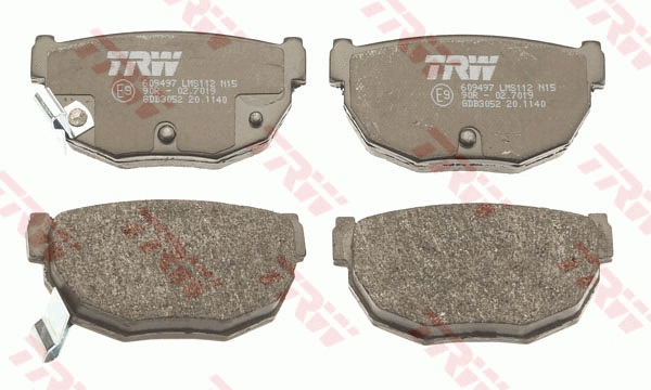 Brake Pad Set, disc brake (GDB3052)