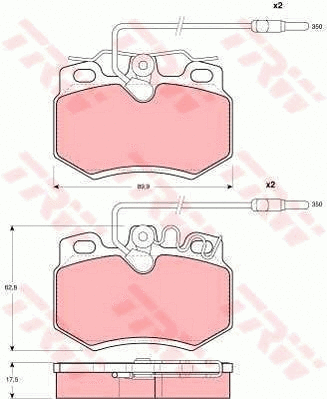 Brake Kit, disc brake (GTD1021)