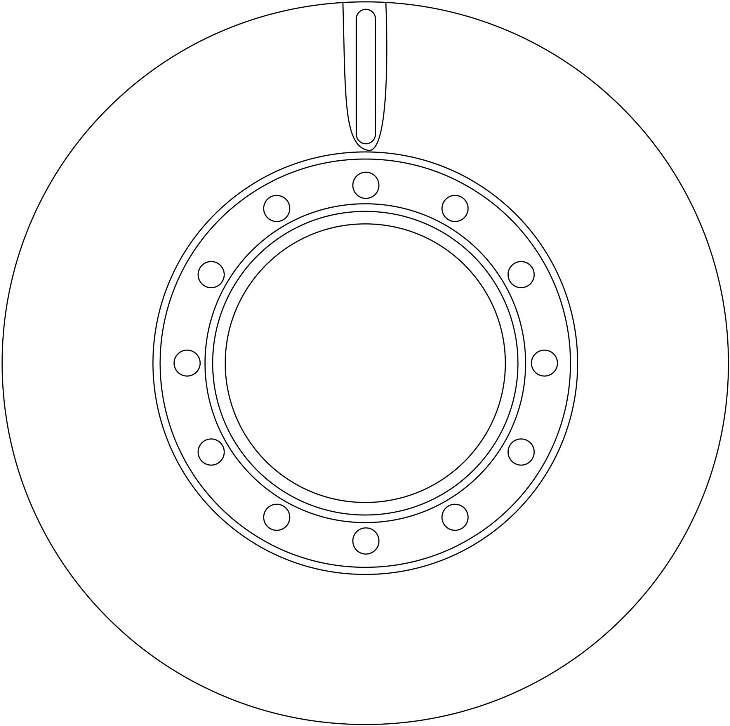 Brake Disc (DF8981)