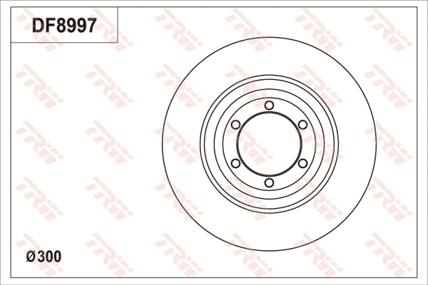 Brake Disc (DF8997)