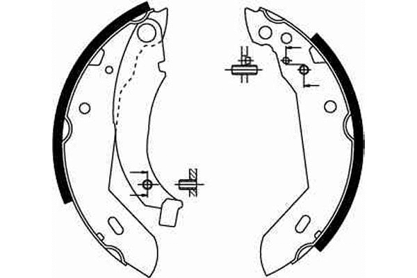 Brake Shoe Set