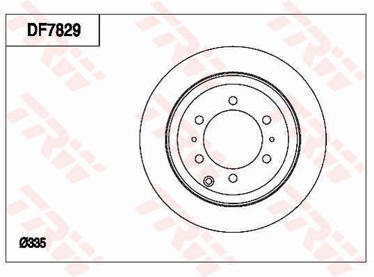 Brake Disc (DF7829)