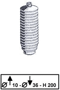 Bellow Kit, steering (JBE145)