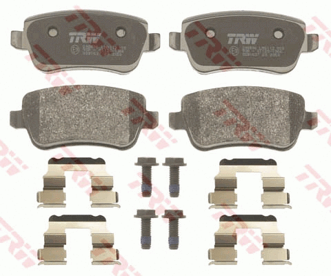 Brake Pad Set, disc brake (GDB1637)