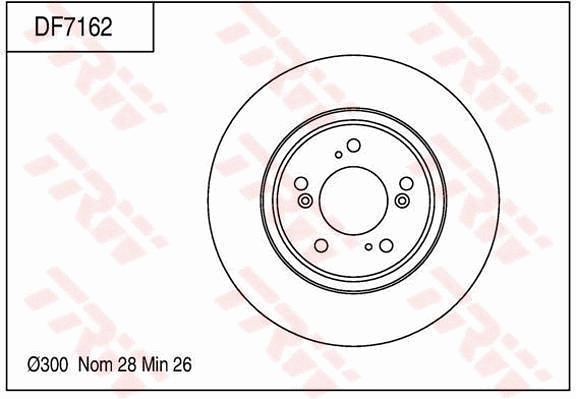 Brake Disc (DF7162)