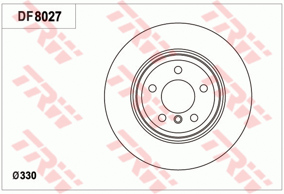 Brake Disc (DF8027)