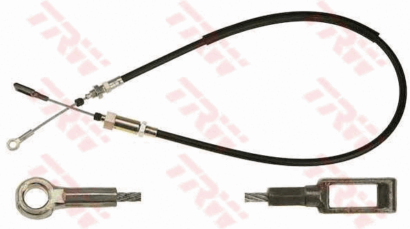 Cable Pull, parking brake (GCH2536)
