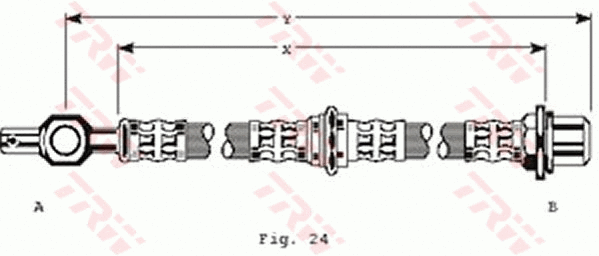 Brake Hose (PHD182)