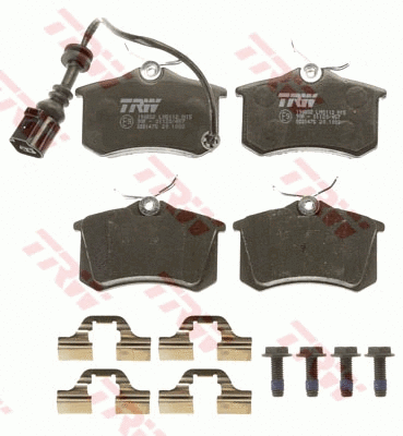 Brake Pad Set, disc brake (GDB1475)