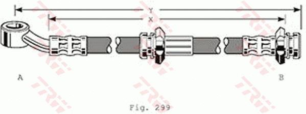 Brake Hose (PHD129)