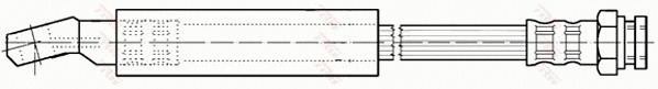 Brake Hose (PHD245)