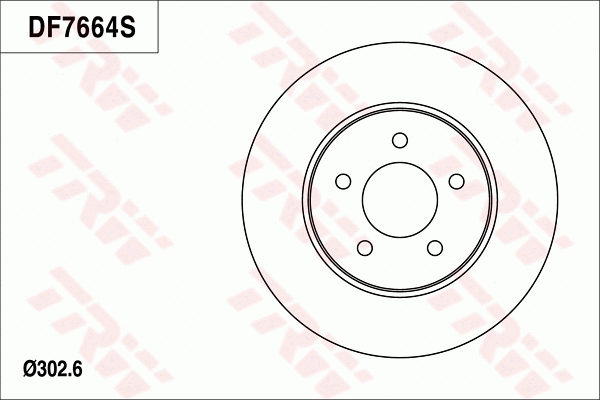 Brake Disc (DF7664)