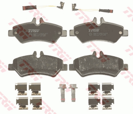 Brake Pad Set, disc brake (GDB1697)