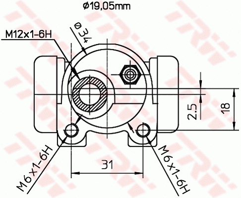 Wheel Brake Cylinder