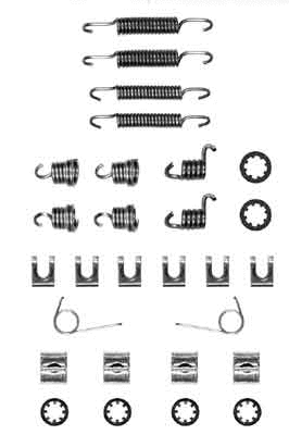 Accessory Kit, brake shoes (SFK44)