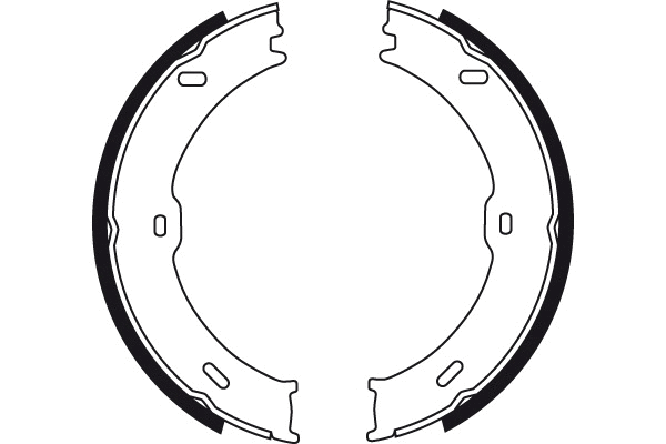 Brake Shoe Set, parking brake