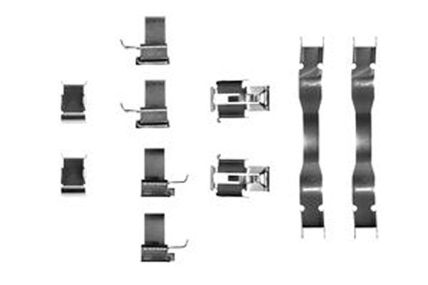 Accessory Kit, disc brake pad (PFK231)