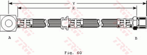 Brake Hose (PHD267)