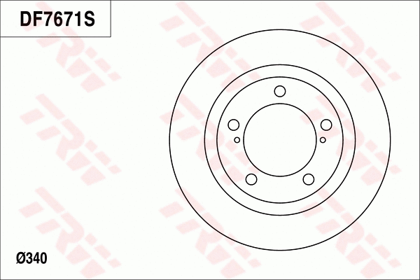 Brake Disc (DF7671)