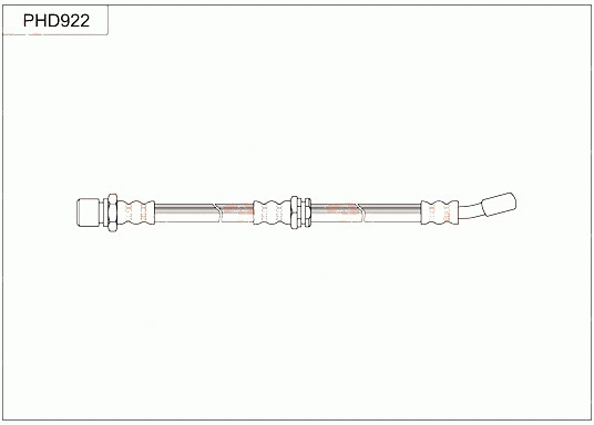 Brake Hose (PHD922)