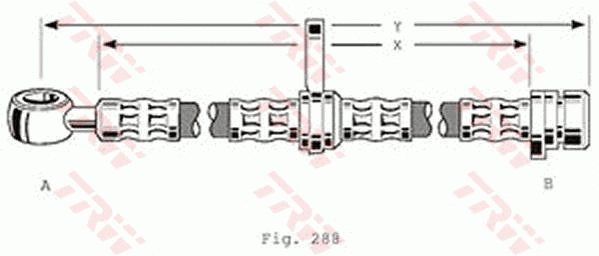 Brake Hose (PHD197)
