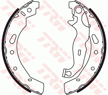 Brake Shoe Set (GS8787)
