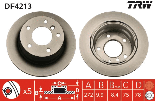 Brake Disc (DF4213)