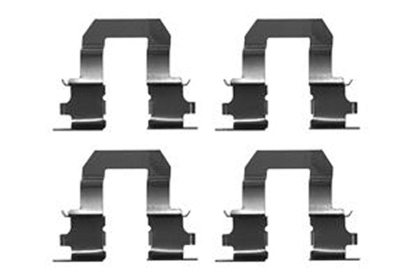 Accessory Kit, disc brake pad (PFK382)