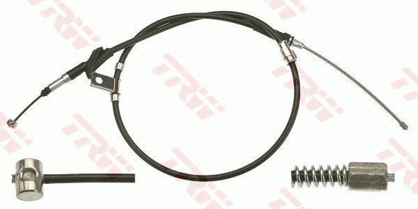 Cable Pull, parking brake (GCH213)
