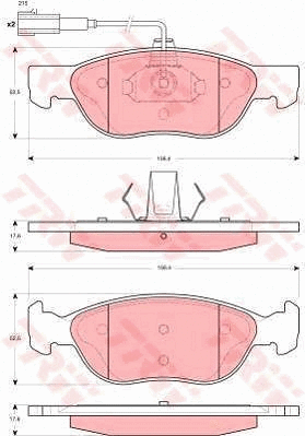 Brake Kit, disc brake (GTD1106)