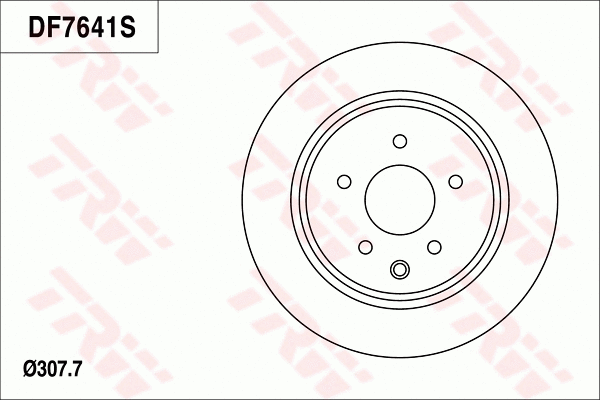 Brake Disc (DF7641)